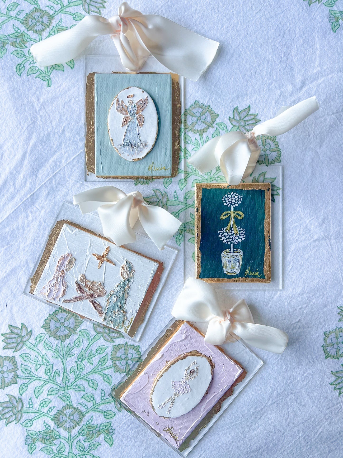 Prima Ballerina Intaglio Ornaments