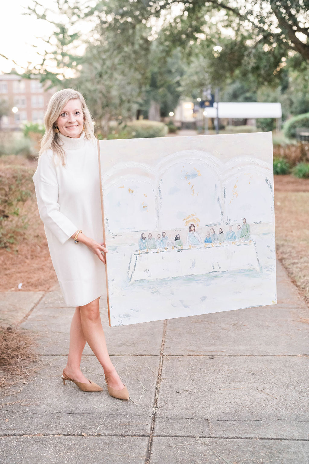 Last Supper Print on Gallery Wrapped Canvas
