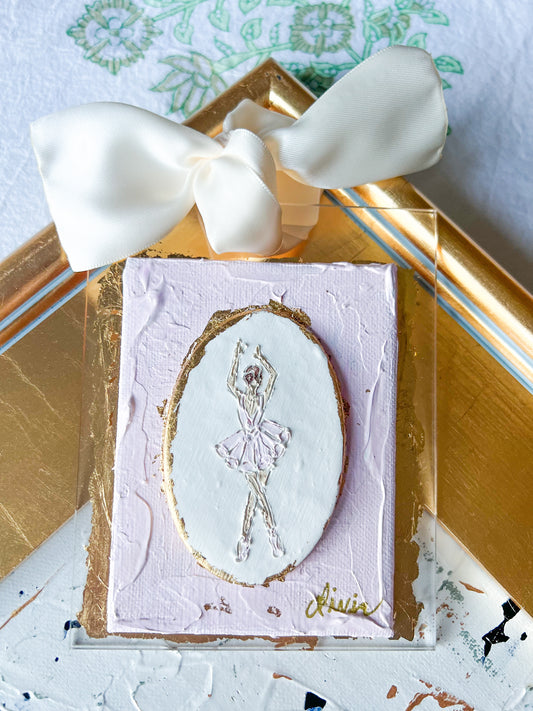 Prima Ballerina Intaglio Ornaments
