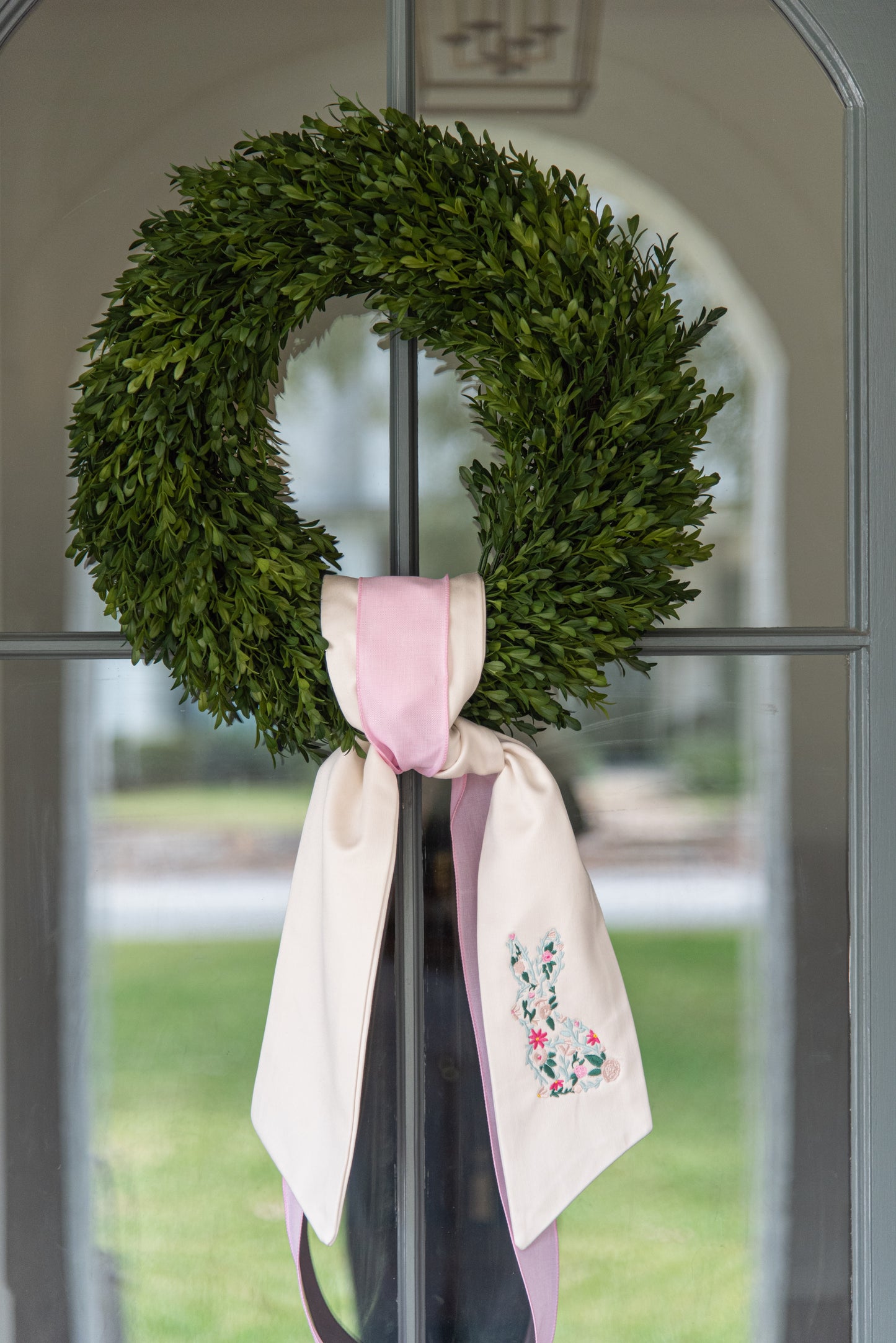 La Fleur Bunny Wreath Sash