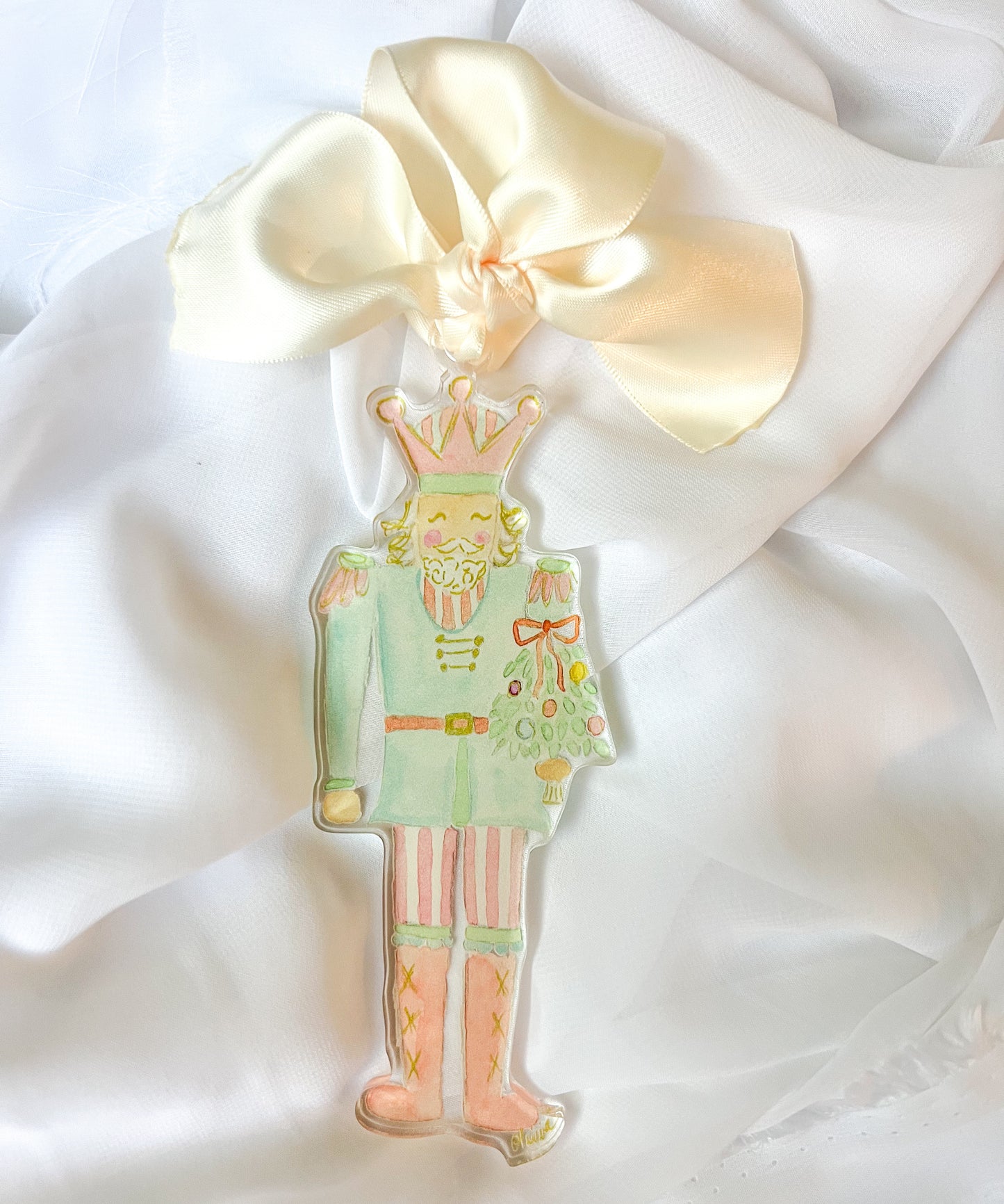 Acrylic Nutcracker Ornament