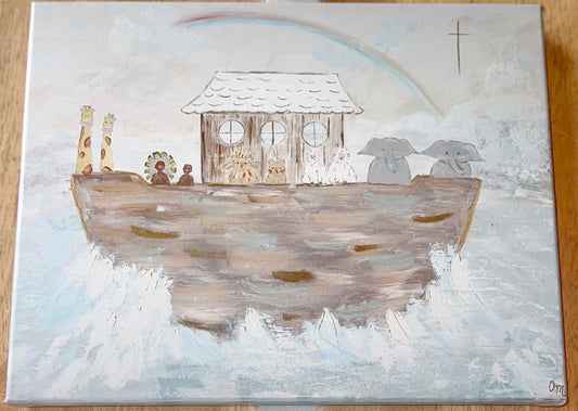 Noah's Ark Prints on Gallery Wrapped Canvas