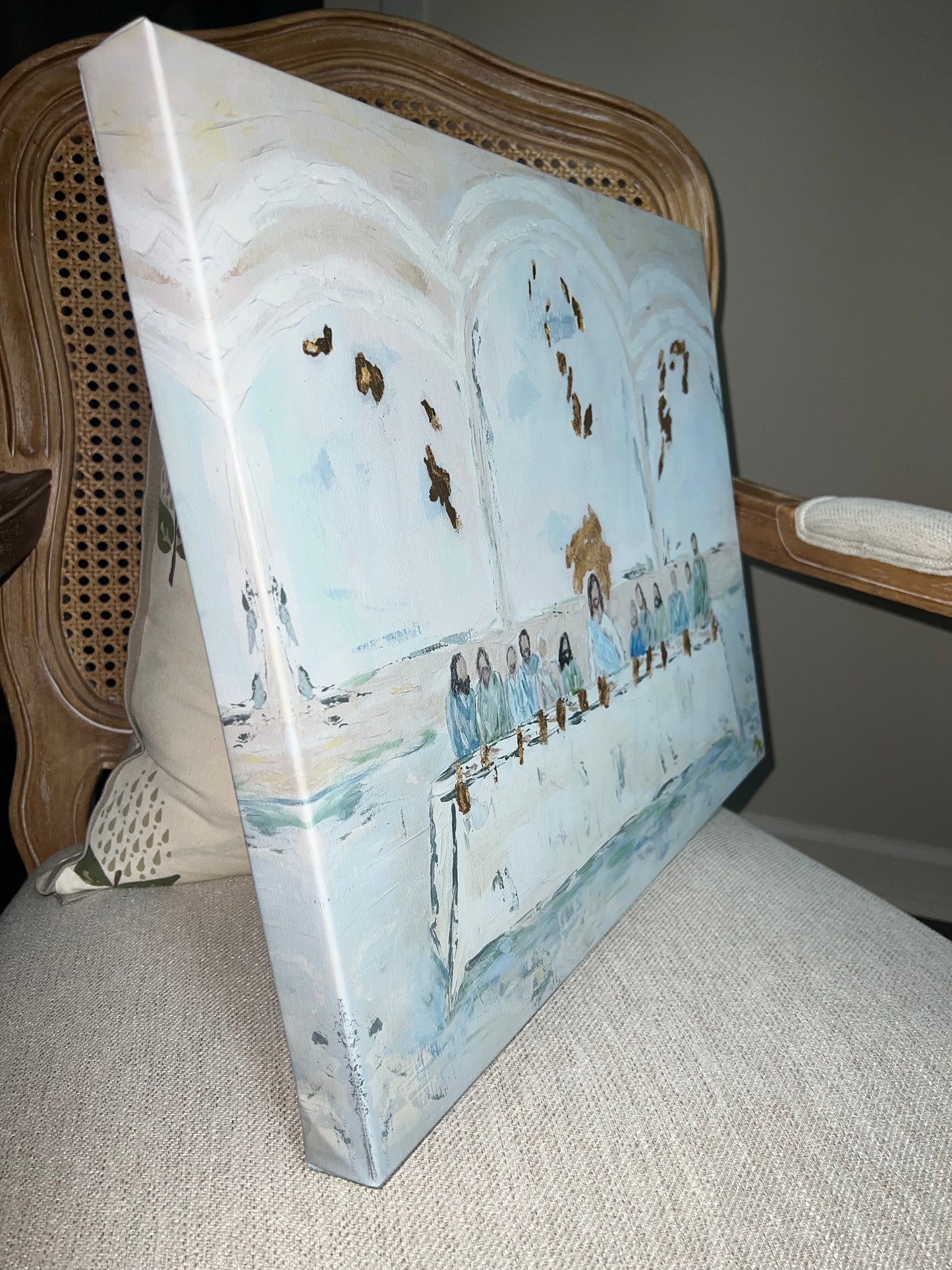 Last Supper Print on Gallery Wrapped Canvas