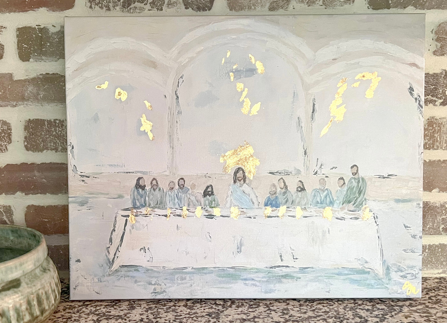 Last Supper Print on Gallery Wrapped Canvas